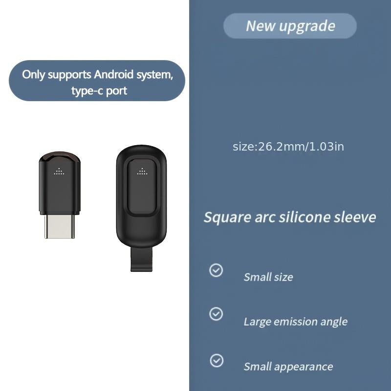 Universal Smartphone Infrared Remote Control Adapter: Mini Remote Compatible with TV, Air Conditioner, Fan, Camera, and More - Type-C Compatible - LUXURY