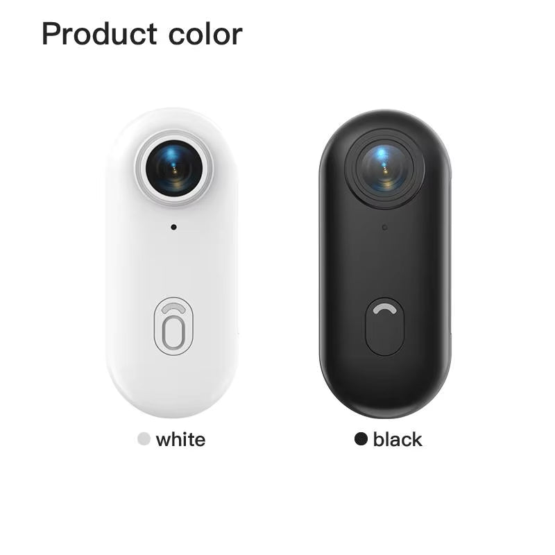 4K Mini Wearable Camera with Magnetic Attachment and Waterproof Shell for Cycling and Motorcycle Vlogging - LUXURY
