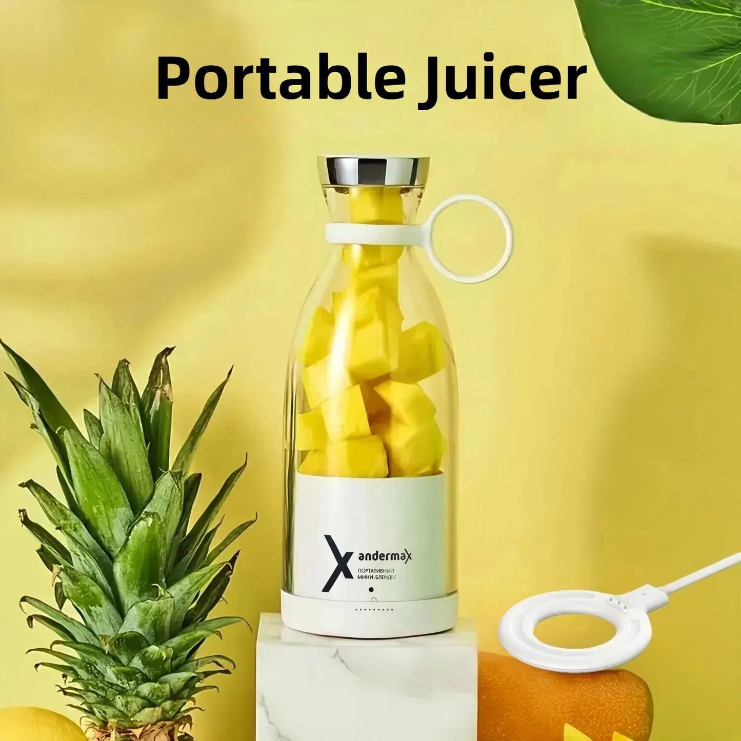 Revolutionize Your Smoothie Game with the Portable Electric Juicer - Perfect for Juices, Milkshakes, and More! - LUXURY