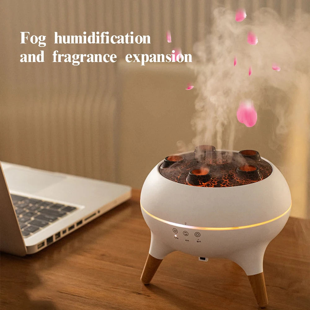 Transform Your Space with the Dynamic Jellyfish Air Humidifier & Essential Oil Diffuser - 250ml, Color-Changing Night Lights & Remote Control Convenience! - LUXURY