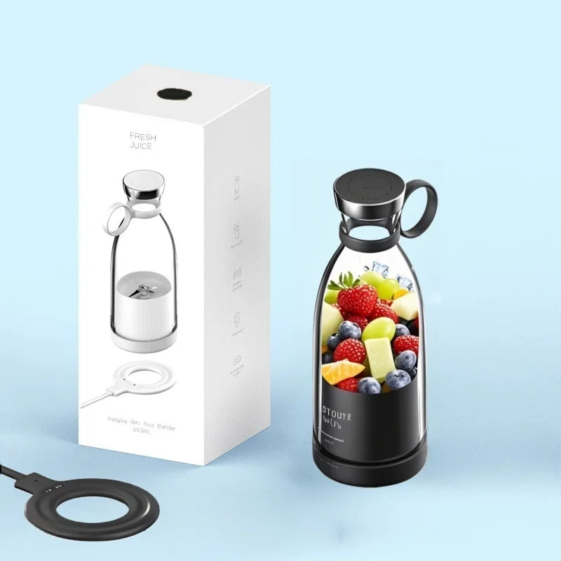 Revolutionize Your Smoothie Game with the Portable Electric Juicer - Perfect for Juices, Milkshakes, and More! - LUXURY